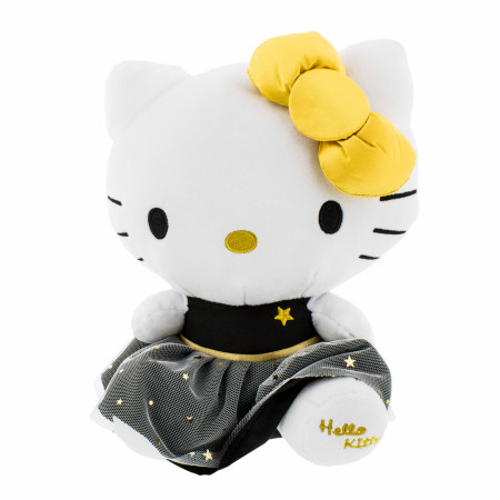 Hello Kitty Black and Gold Dress 9.5 Inch Plush Doll